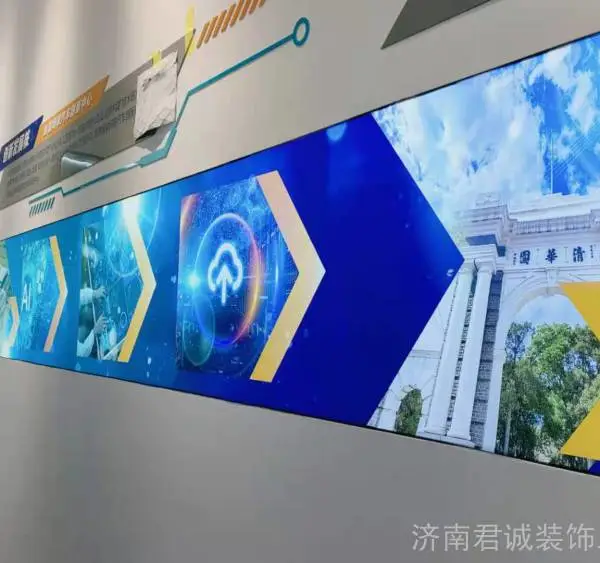 君诚软膜天花 来图定制 高清喷绘膜 吊顶拉膜 展厅展会灯箱