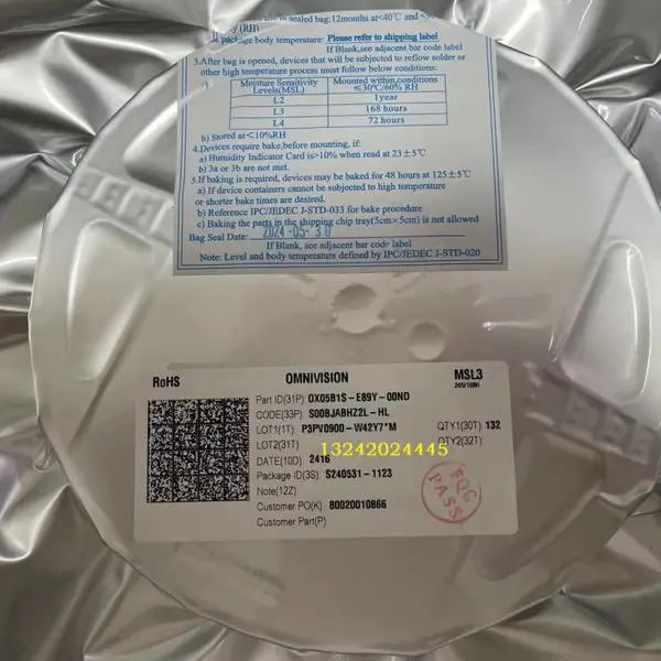 OX05B1S/�����ഫ����/500�����ظй�оƬ/500������RGB-IRȫ�ֿ��Ŵ�����