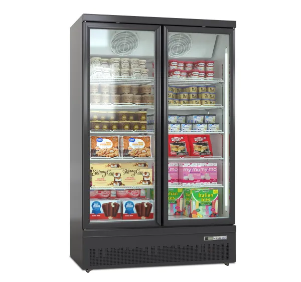 摩雪冷冻展示柜超市商用低温肉类冻品冷柜牛排立式冰箱出口冷柜