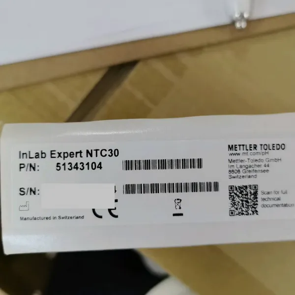 PH电极NTC30 51343104PH电极 InLab Expert NTC30