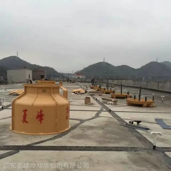 (国际)菱峰圆形冷却塔电机0.15KW、螺丝采用不锈钢304、热水降温专用设备