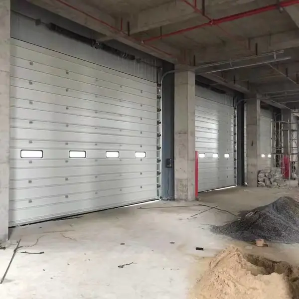 多合工业提升门 电动垂直抗风自动滑升 仓库大型厂房重型 消防车库门