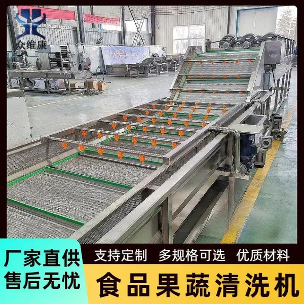 气泡清洗机 橙子橘子清洗去泥机 商用全自动果蔬气泡清洗设备