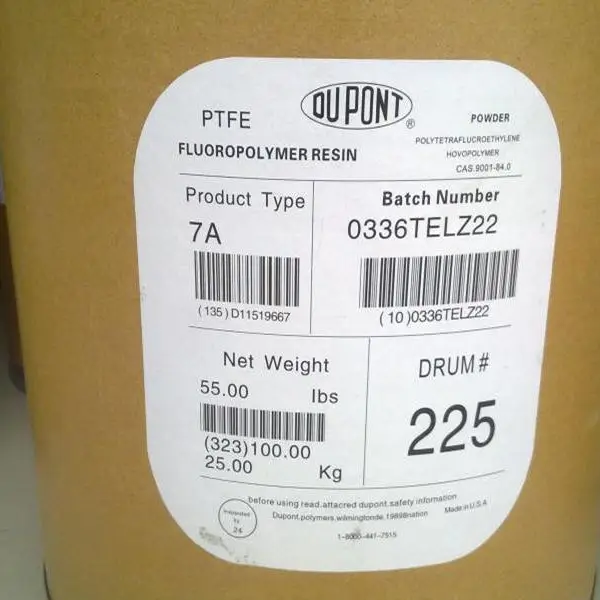 聚四氟乙烯 PTFE 美国科慕 6000X 耐化学性 食品级 电线电缆应用