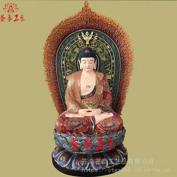 供应 带背光西方三圣坐像 观音菩萨 大势至菩萨