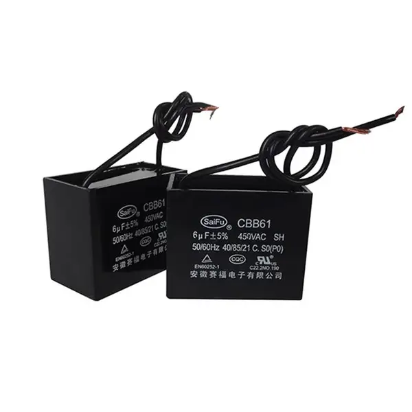 面条机专用电容电动机电容 面条机电动机cbb61 450v 6uf