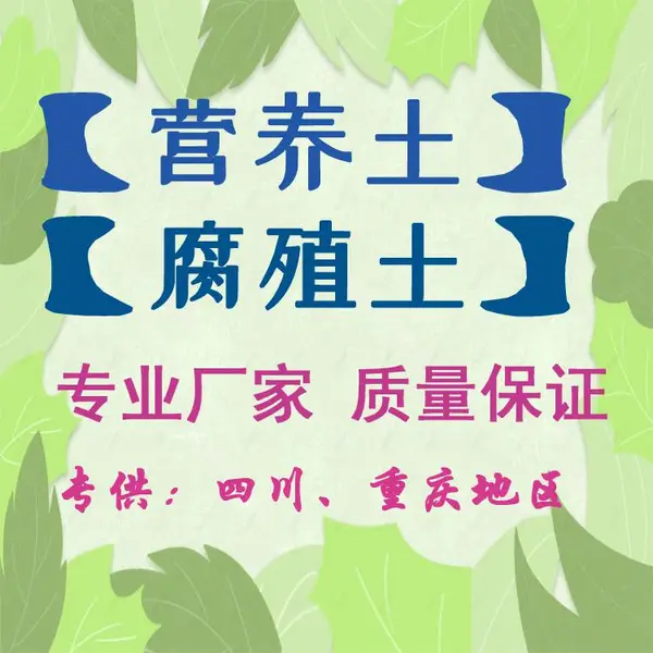 重庆营养土批发厂家 腐殖土 草炭土 花泥巴 送货到场 有机质高