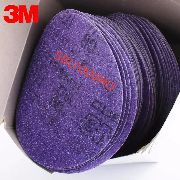3M775L背绒砂纸 聚酯薄膜 陶瓷磨料打磨航空合金飞机维修