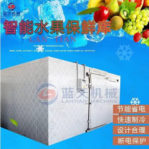 蓝天 水果保鲜制冷机器 水果保鲜冷库 安装定制