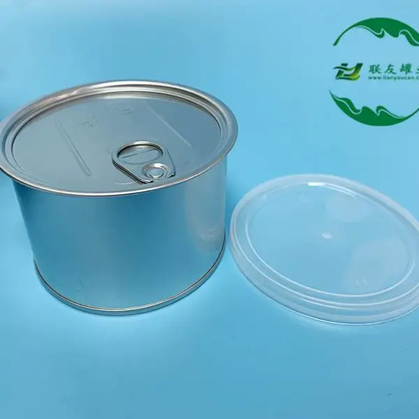 工厂定制密封防锈易拉盖精美印刷马口铁圆形奶粉罐铁罐铁桶