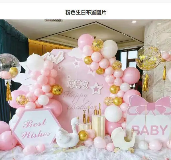 西安生日背景,生日派对背景板,西安kt板定做,西安生日宴展板,生日宴打卡背景,西安气球派对布置