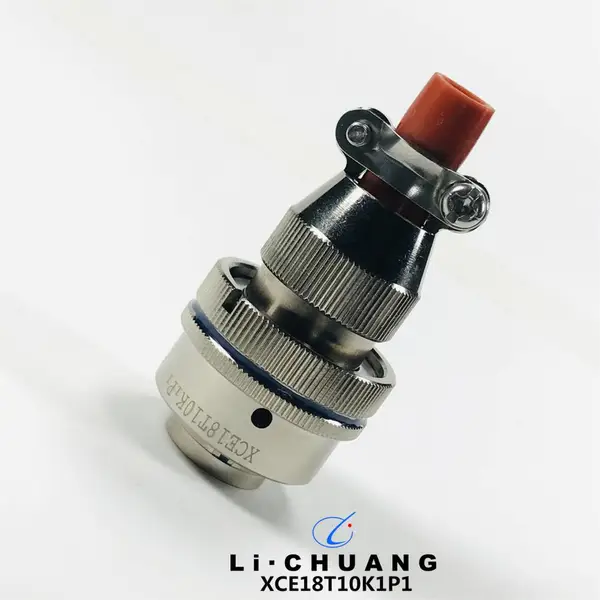 XCE系列 10芯航空插头 XCE18T10K1P1 (Y) 卡口圆形电连接器
