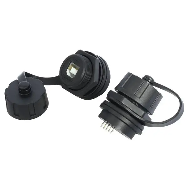 lshitech龙仕 螺纹式防水type-b连接器 为设备稳定连接而生