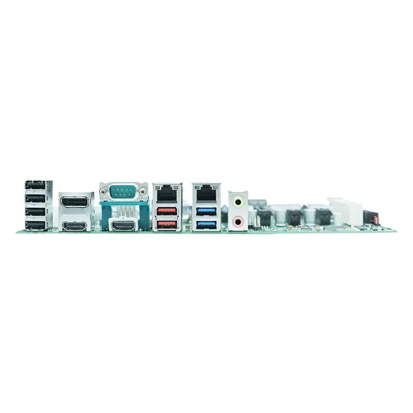 CEB-H61M-A100 Intel H610 Chipset, 2 x LAN, 2 x HDMI, 1x DP++, 6 x COM, 13 x USB, 3 x PCIe, 1 x PCI, Micro ATX MB