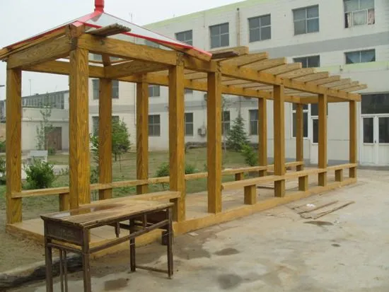 混泥土仿木花架制作,东丽区混泥土仿木花架，萌轩景观