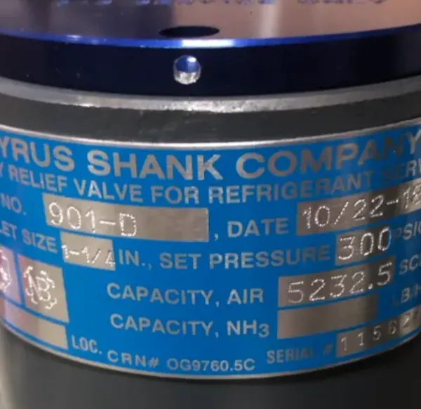 供应 CYRUS SHANK 安全阀 901D供应