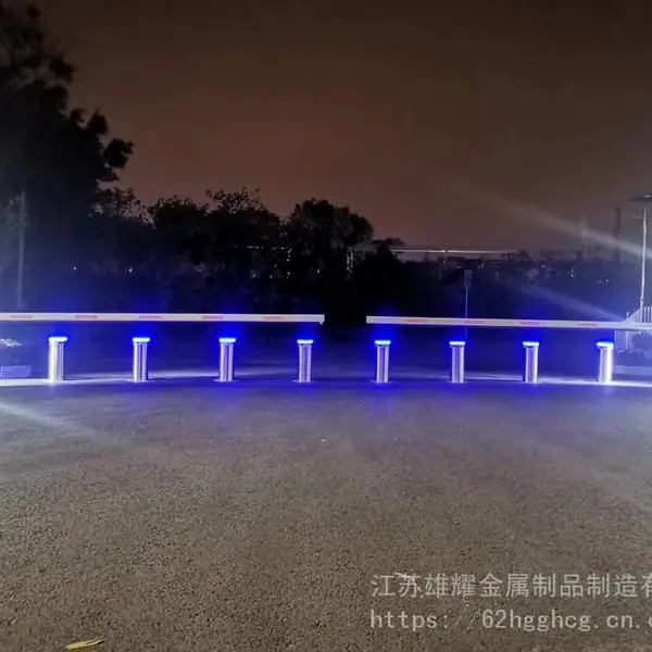 全自动液压升降柱电动小区学校车位路障不锈钢升降柱路桩防撞柱