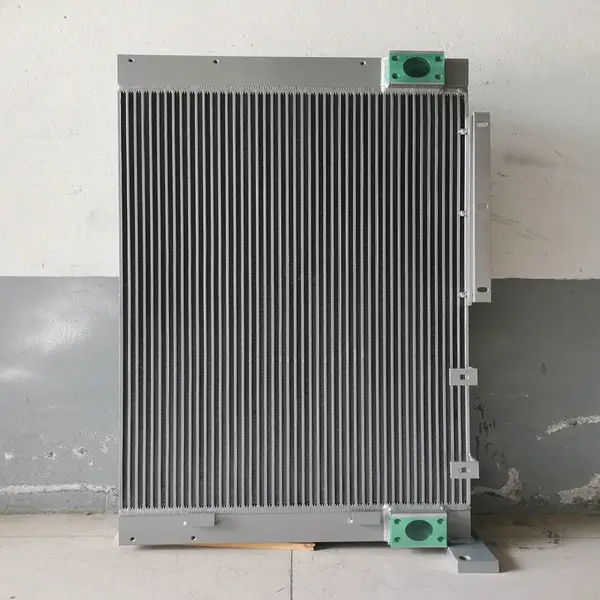 涵冰换热器供应铝制液压油散热器 水箱DH370-9汽车中冷器