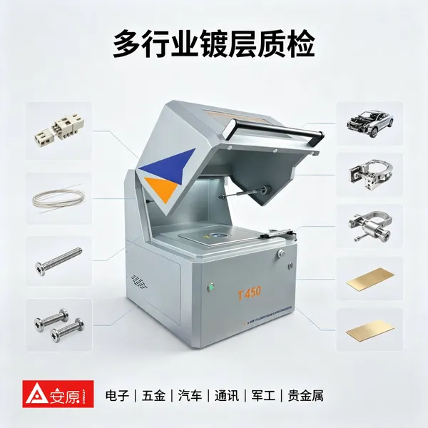 安原仪器T450型镀层测厚仪低成本高效率检测***