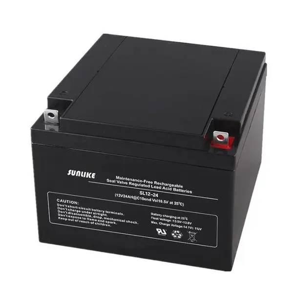 SUNLIKE蓄电池SL12-24 12V24AH 直流屏UPS/EPS电源 控制系统 通信配套
