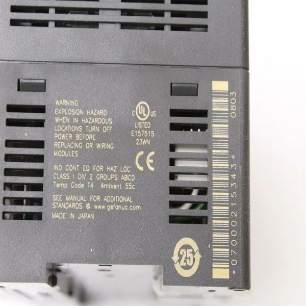 供应GE（通用电气）IC200MDL640软启动 PLC 模块