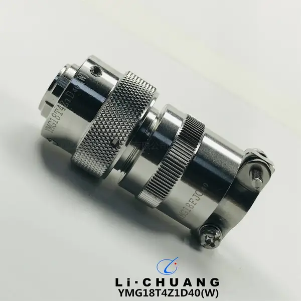 不锈钢方盘法兰 航空插座 YMG18F7K1P40 圆形连接器 骊创