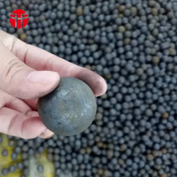 锰钢耐磨锻造钢球 金矿银矿专用研磨球30mm
