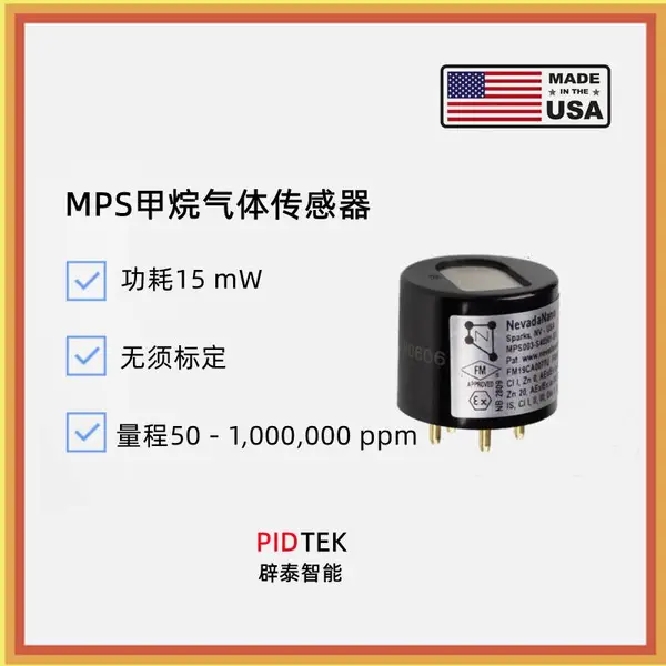 ����NevadaNano�͹�����ά��CH4�������崫����MPSM10-S40501-E0