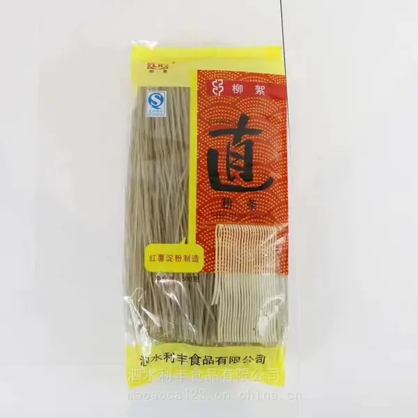 供应优质柳絮红薯直线粉条500g×20/箱出口级可贴牌