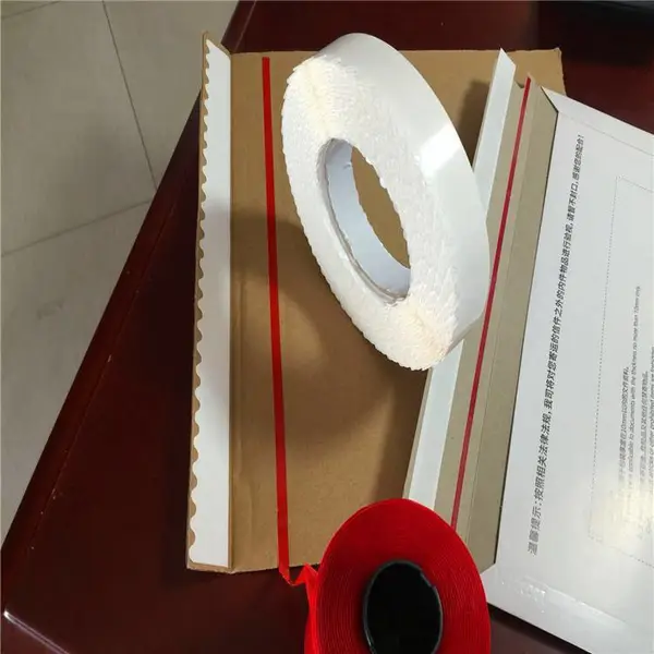 留边双面胶带 锯齿双面胶带 瓦楞纸箱封口双面胶带35mm*400米