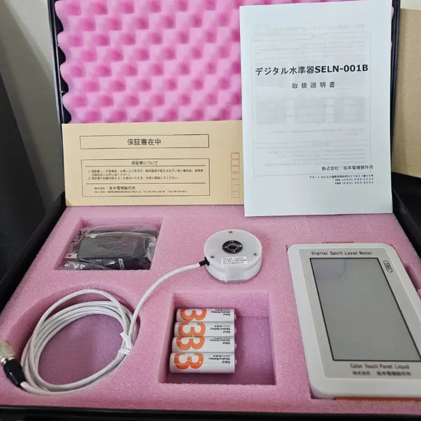 SEM 坂本电机 SELN-001B 双轴精密数字水平仪 玉崎科学现货