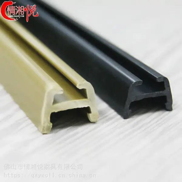 厂家直销pvc异型材 硬质塑料槽灯槽配件 PVC塑料包边型材