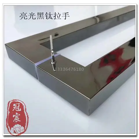 欧式不锈钢玻璃大门拉手 仿古木门防盗门锁把手商场五金拉手定做