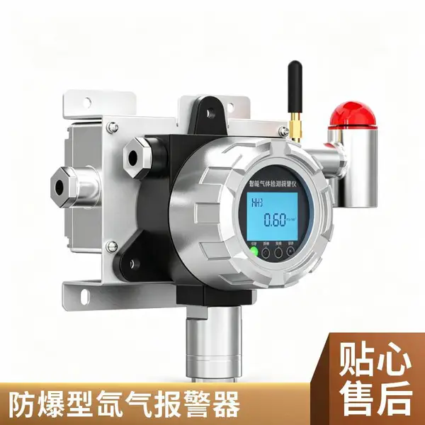 化工厂 固定式无线款氙气检测仪 氙气浓度报警器 带数据远传