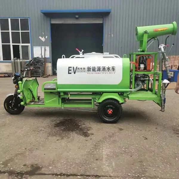 小区绿化电动洒水车 鸿哲 出售环保电动洒水车无噪声