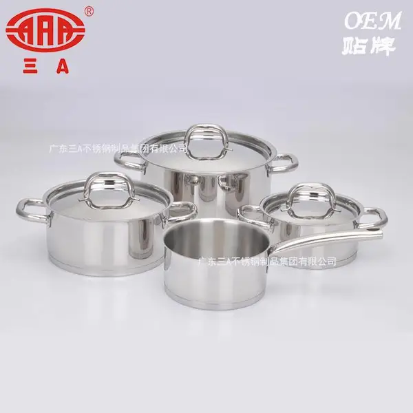 品牌锅具贴牌oem 个性开模具定制不锈钢厨具炊具