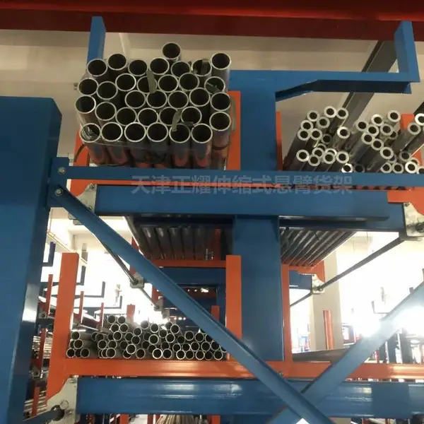 放铝管的架子 伸缩悬臂货架生产厂 高承重放型材的货架