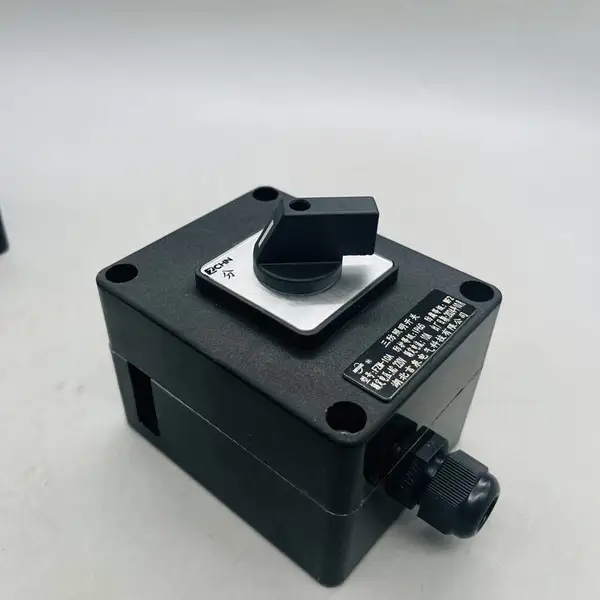 三防照明开关 FZM-10A 防水防尘防腐旋钮开关 IP65 单联