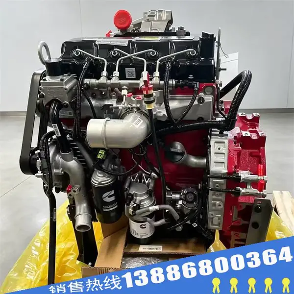 康明斯QSF3.8-C115/C125发动机总成 四缸电控柴油机