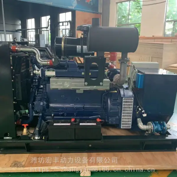 80千瓦潍柴燃气发电机组 WP6D132E300NG道依茨80KW