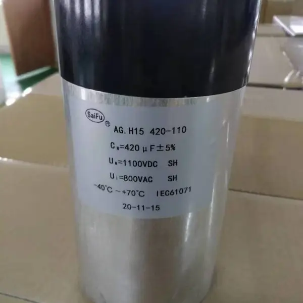 赛福【一件代发】DCLINK 420UF 1100VDC光伏发电直流滤波电容器