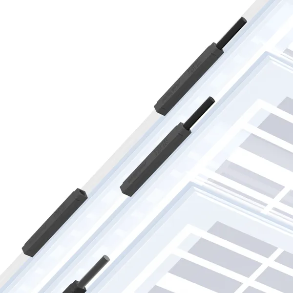 IP67太阳能光伏柔性双玻组件接线盒幕墙BIPV组件光伏板边框连接器