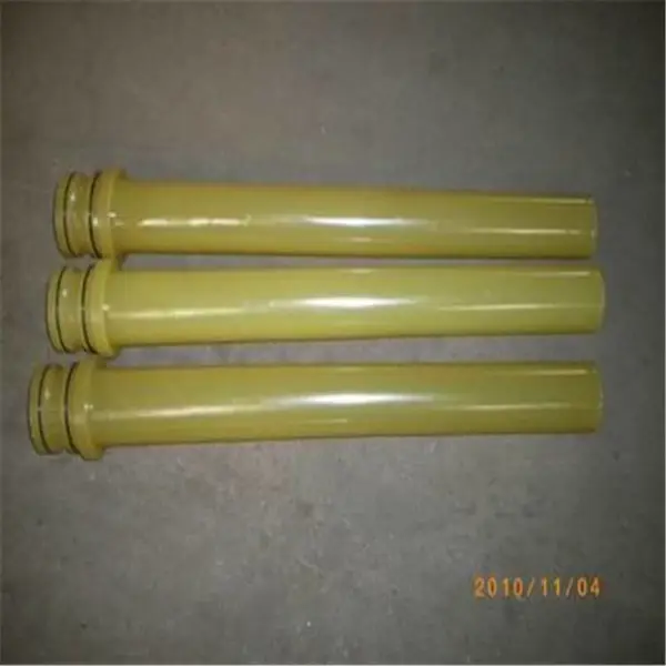 喷浆机胶管喷头 尼龙聚氨酯喷头 耐磨耐用湿喷机配件外套连接管