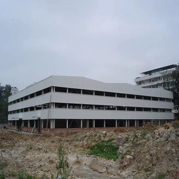 4s店钢结构展厅装配式建筑工程景典钢构加工厂