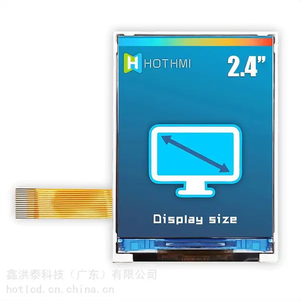 2.4寸TFT液晶屏240*320分辨率全视角MIPI接口彩屏模块
