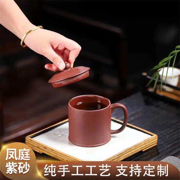 紫砂功夫茶具套装家用简约中式泡茶壶茶杯海茶道配件