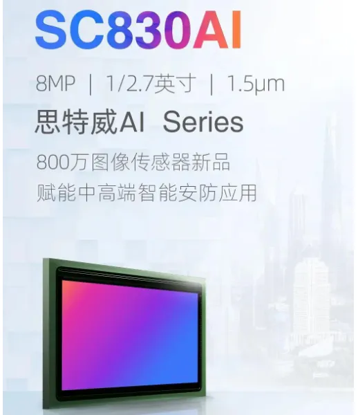 SC830AI-CSMNN00/˼��΢800������/�����߶�AIͼ�񴫸���/CMOS Sensor/8M 4KCMOSͼ�񴫸���
