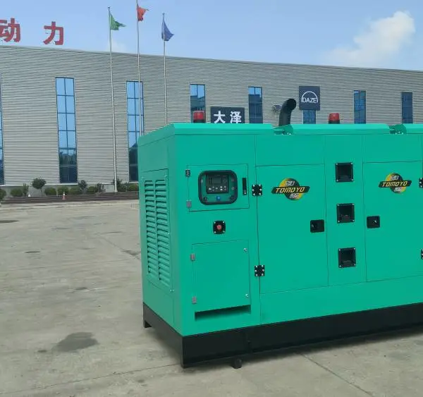 大泽动力700KW柴油发电机组支持国外电压定制大型外贸发电设备