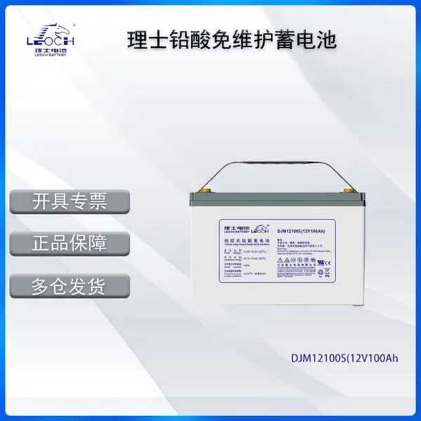 理士蓄电池(LEOCH) DJM12100 不间断电源电池 12V100AH EPS/UPS蓄电池