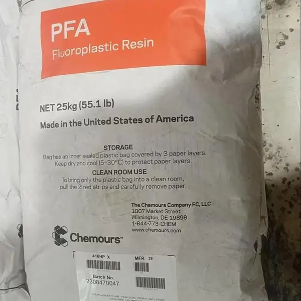 Teflon®科 慕416HPX薄壁电线半导体PFA可熔性聚四氟乙烯pfa氟树脂